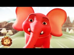 Ek Mota Hathi In Red Color, एक मोटा हाथी, Bhalu Ki Bus + More Hindi Cartoon Videos For Kids