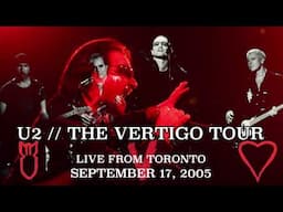 U2 Vertigo Tour live from Toronto/ Discotheque premiere with Vedder & Lanois/ Enhanced audio IEM