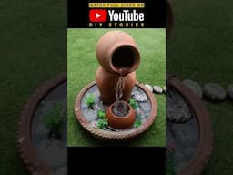 Best DIY Terracotta Fountains for your Garden #gardenideas #diyfountain #diywaterfountain