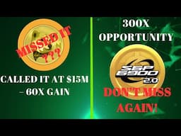 Missed My Call on Neiro’s 60X? Don’t Miss SPX6900 2.0!