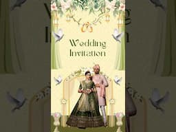 Indian Wedding Invitation Video | Caricature Wedding Invite | Wedding Invitation | E-Invite