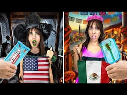 Eating Every Halloween candy from around the world!