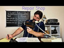 ASMR- Vintage Repair Man Role Play 🎥📷