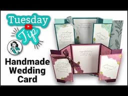 How To Make A Beautiful Wedding Card That Stands Out