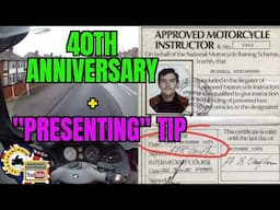 40th anniversary and a tip |  Presenting yourself!