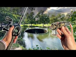 Fishing Creepy Urban Waters With Giant Rat Lure!