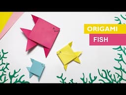 Easy Origami FISH | Origami Animals