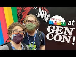 OUR TIME AT GENCON! | GenCon 2021 Vlog + Interviews - Being Friends