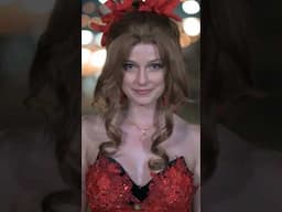 Making Aerith's Red Dress Cosplay for her Voice Actress Briana White #FinalFantasyVIIRebirth