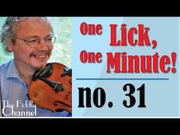 One lick, one minute no. 31