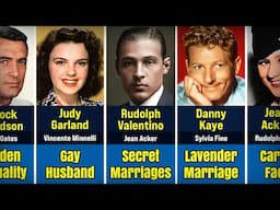 CLASSIC HOLLYWOOD REVEALED - THE HIDDEN MARRIAGES & SECRET IDENTITIES OF STARS..