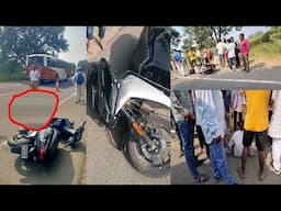 GLB:1 DEAD, ANOTHER INJURED IN KKRTC  BUS-MOTORCYCLE COLLISION NEAR AURAD