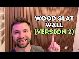 DIY Wood Slat Wall - Using Wood Veneer Hub Panels