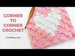 The BEST Corner to Corner (C2C) Tutorial EVER! | Increasing, Decreasing, and Color Changes WOW!