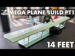 Building A Massive 14 Foot Jenny Bi-Plane