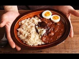 Chocolate spice chicken curry チョコレートスパイスカレー #asmr #curry #spice #chocolatecurry