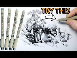 Improve Your Ink Drawing - Try These Techniques