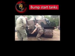 Can you bump start a tank? #tanks