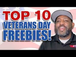 TOP 10 Freebies on Veteran's Day 2024!