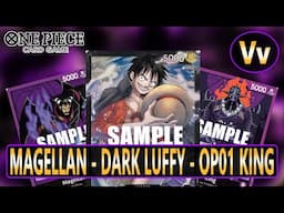 One Piece TCG: Sim Games with ST08 Dark Luffy, Magellan, and OP01 King - Topic of the Day is Burnout