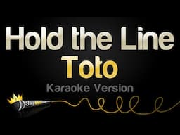 Toto - Hold the Line (Karaoke Version)