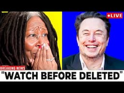 Elon Musk JUST CONFRONTED Whoopi Goldberg & She COMPLETELY Loses It