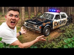 WE Found A REAL ABANDONED POLICE CAR IN THE FOREST | Can We Repair It?