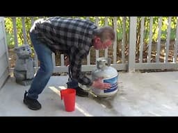 How to Check the Propane Level in a Tank - How Do You Know if You're out of Propane