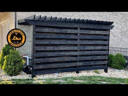 Easy Backyard Pergola Build - Hiding the Pool Equipment