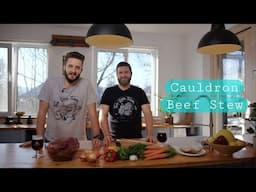 Cauldron Beef Stew with Beer - Cooking with Beer Ep.1