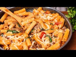 It's so delicious! The best pasta recipes for the whole family! Simple and fast!