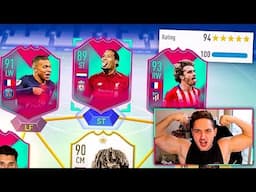 89 STRIKER VAN DIJK IN THE MOST EPIC 194 FUT DRAFT OF ALL TIME! - FIFA 19 CHALLENGE