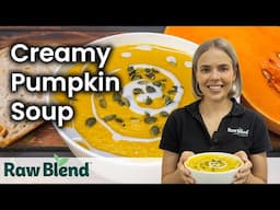 How to make Hot Soup (Creamy Pumpkin Soup Recipe) in a Vitamix Blender | Video