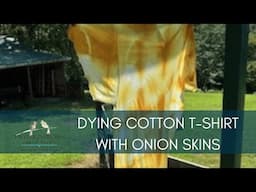 Create an Incredible Dye with Onion Skins for Fabric and Paper | #midsummerstreamathon