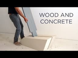 Concrete and Wood Chair | DIY