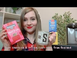 Just Chatting ☕️ Trying cool teas from England & Opening Animal Crossing + Ghibli Blind Boxes ❤️