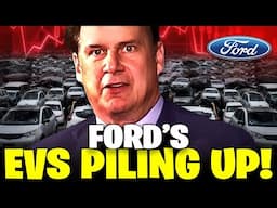 Ford Can't Sell EVs Anymore! Ford CEO Panics!