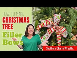 How to Make Whimsical Bows for Your Christmas Trees