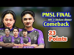 PMSL Final Day 2 First Match Chicken Dinner Match ...