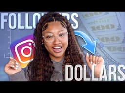 HOW TO TURN YOUR FOLLOWERS INTO DOLLARS *Growing Your Social Media To Make Money*