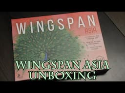 Wingspan Asia Unboxing