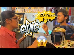 Delhi Me Yaha Milta Hai Free Pizza | Pasand NA Aane Per | Pirates Hideout Cafe! | Zakir Nagar