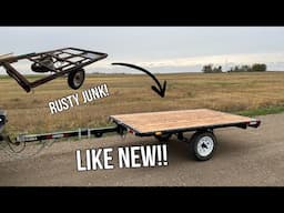 Restoring a $600 Utility Trailer!