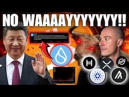 BREAKING: CHINA JUST UNBAN BITCOIN / CRYPTO!! Sui Network *OUTAGE* Record Crypto Inflows Yesterday