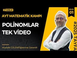 Polinomlar Konu Anlatımı | Tek Video | Pdf #öğrenmegarantili