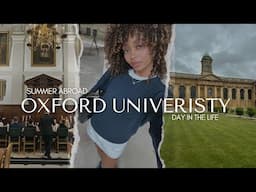 spend a day with me studying abroad at OXFORD UNIVERISTY....