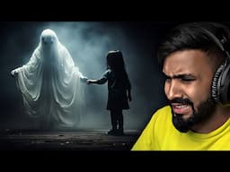 MY PARENTS LEFT ME ALONE WITH A GHOST | HORROR GAME | TECHNO GAMERZ