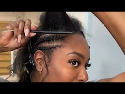 Ep. 9 Do It Yourself Braid Style | Half Quickweave / Half Stitch Braids