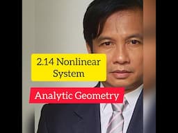 Nonlinear Systems (Analytic Geometry)