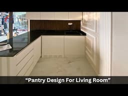 Pantry Designs for Living Room. #pantrydesign #livingroomdesign